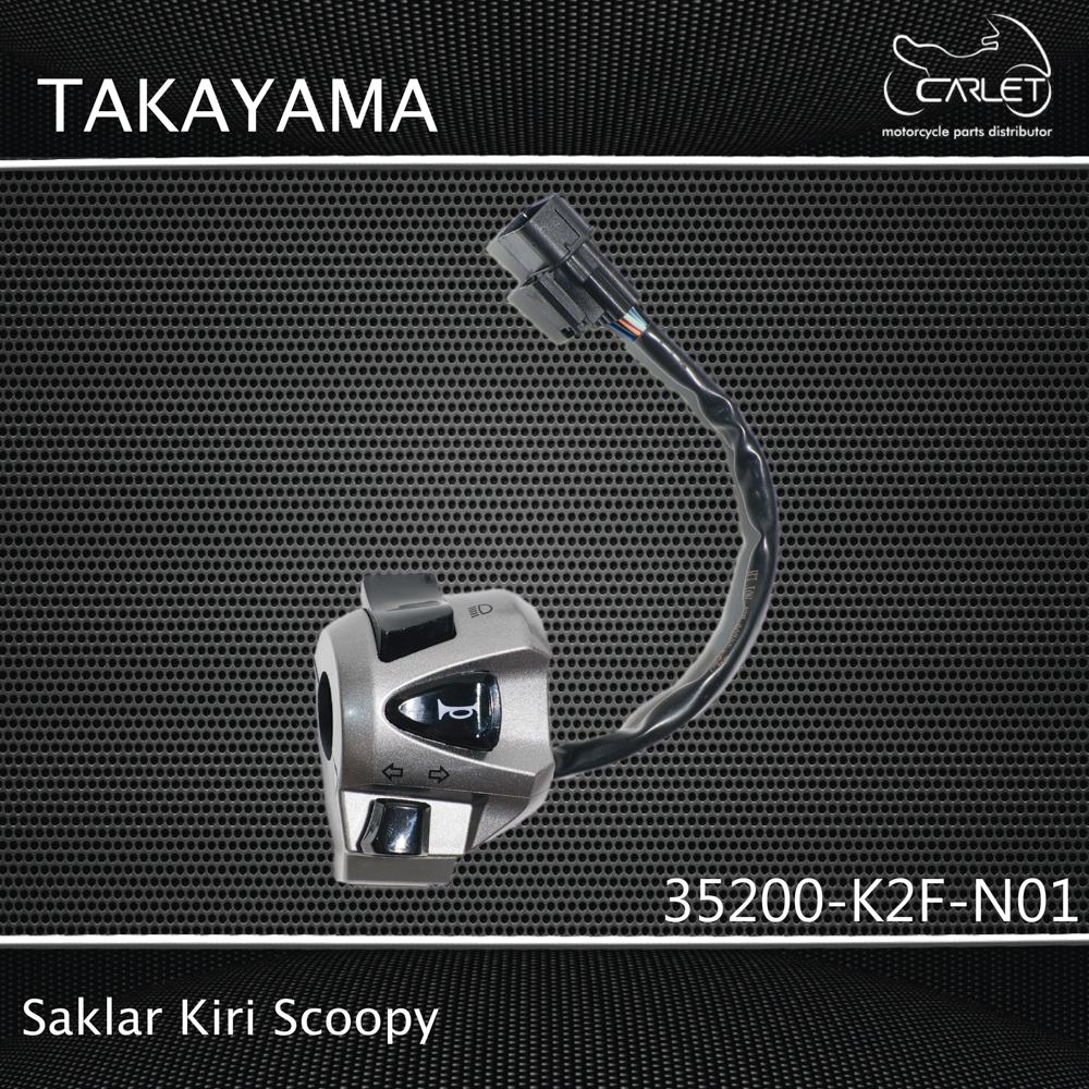 Takayama Saklar / Switch Holder Kiri Scoopy ESP 2021 (L / H)